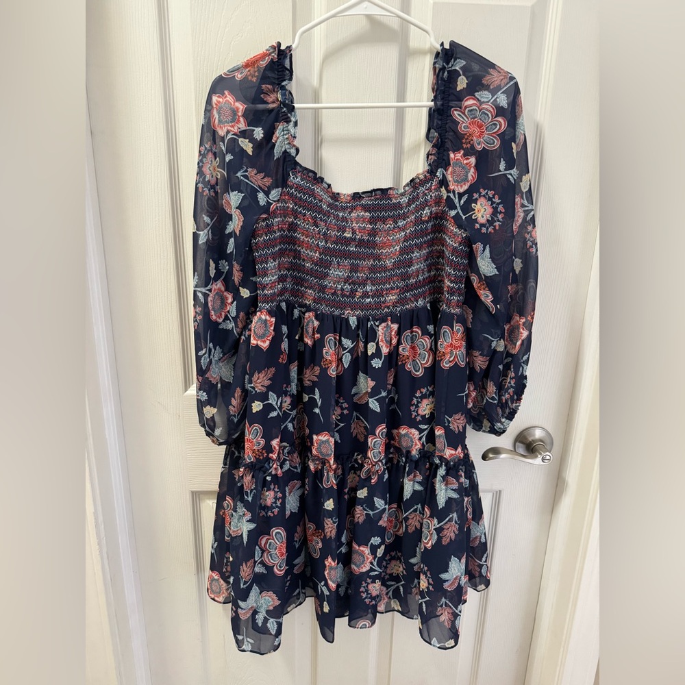 Sachin & Babi Lola Floral Smocked Mini Dress
Anthropologie Boho Tiered - Picture 8 of 16